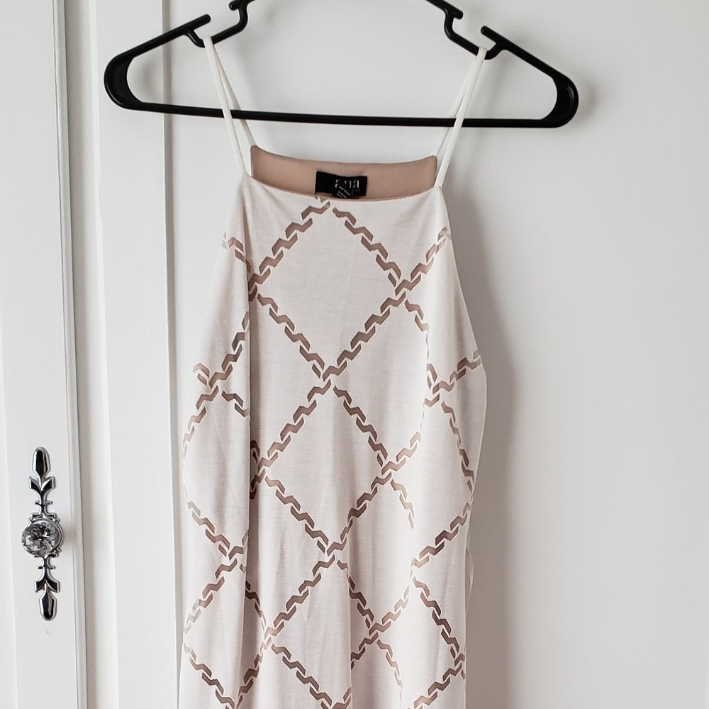 Ombre effect Tea Length Dress